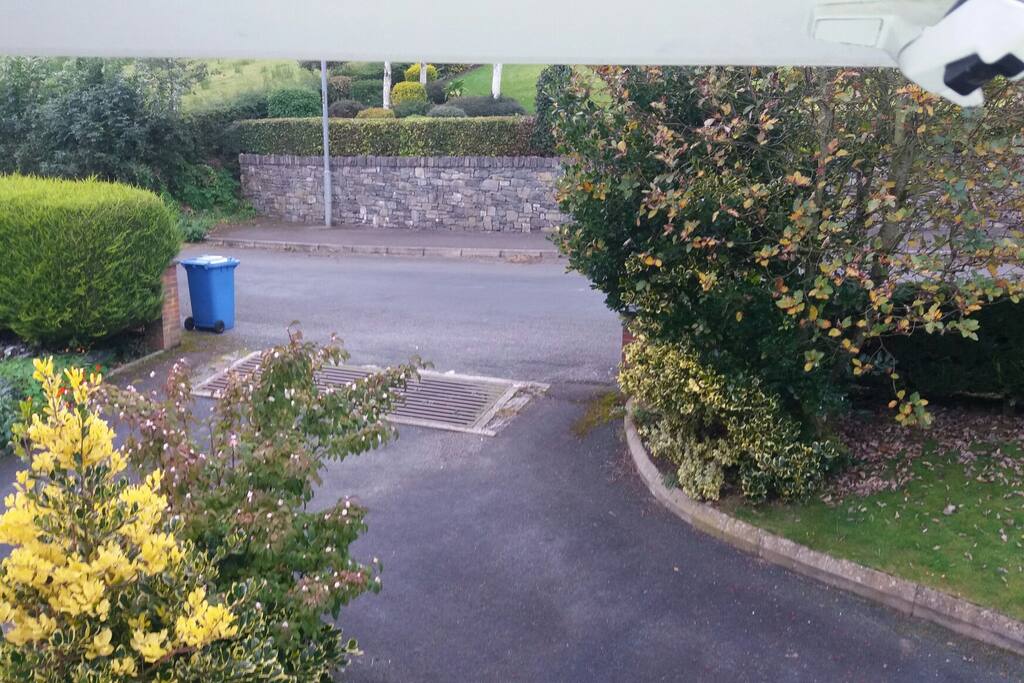 Off street parking in quiet area.