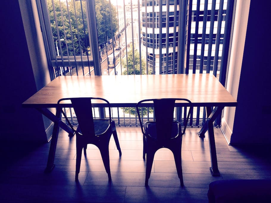 Breakfast, lunch & dinner with a view