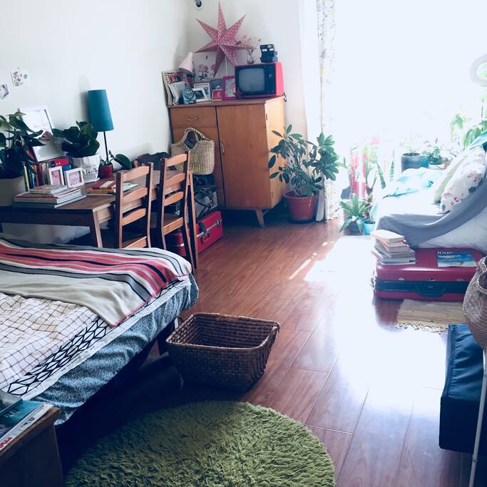 明亮宽敞的客房 bright guest room