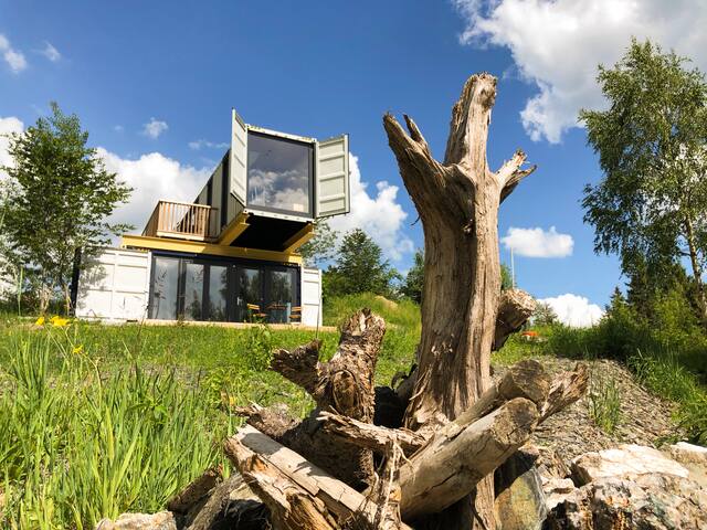 Bergheim Container Lofts Ferienhaus Flat Official Tiny House In Schoneck Germany 1 Bedroom 1 Bathroom