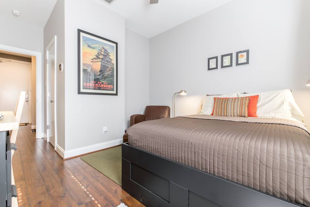 Easy access straight thru from first-floor entrance.
