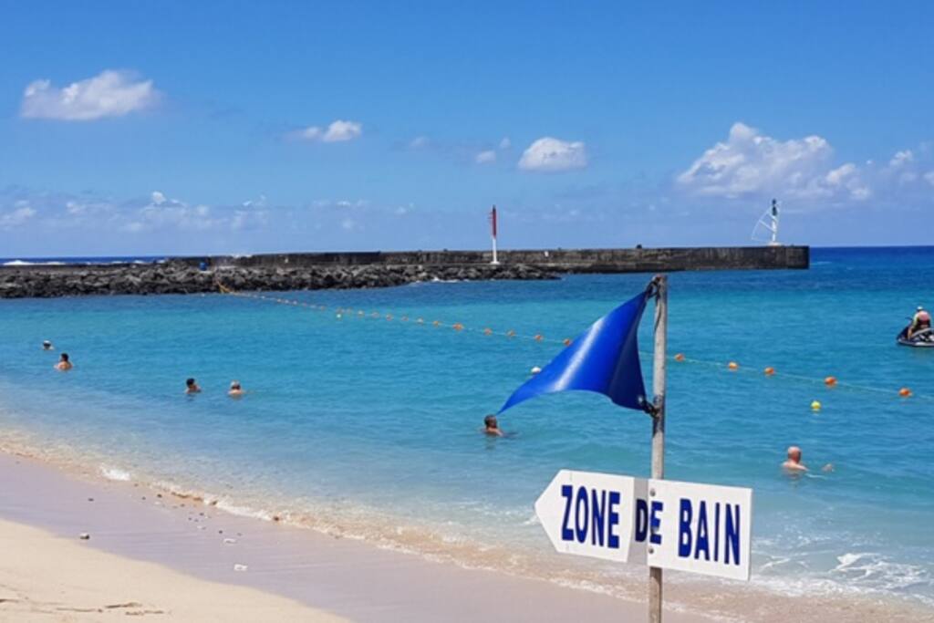 Filet de sécurité autorisant la baignade