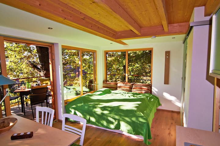 Großer Schlaf- und Wohnbereich