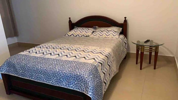 Queen bed