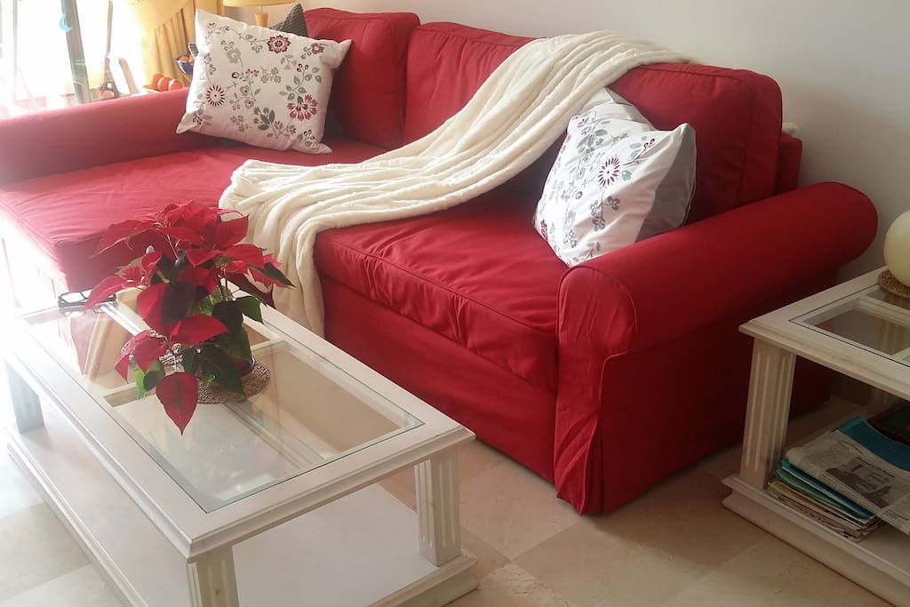 Wohnbereich Couch