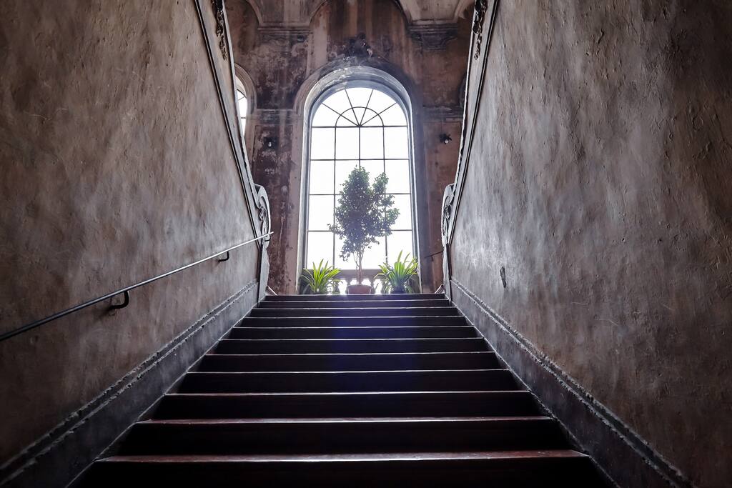 Scala principale di accesso all'appartamento