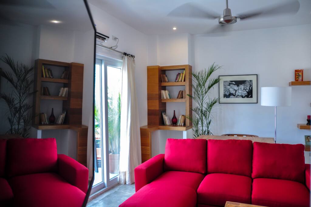 The living room