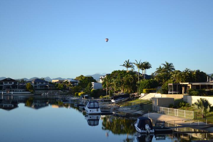 Water, Mountain Views from Private Studio, Benowa