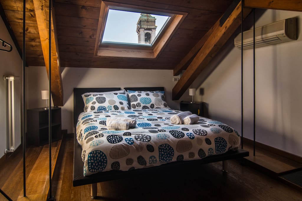 The DOUBLE BEDROOM on the upper floor