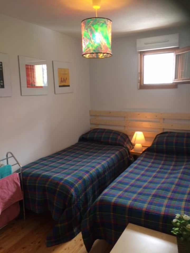 Druhá spálňa - 2 jednolôžka 