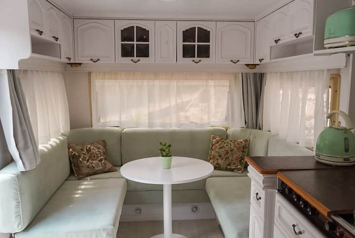 Vintage Caravan With Outdoor Cinema In Nature! - Grécia