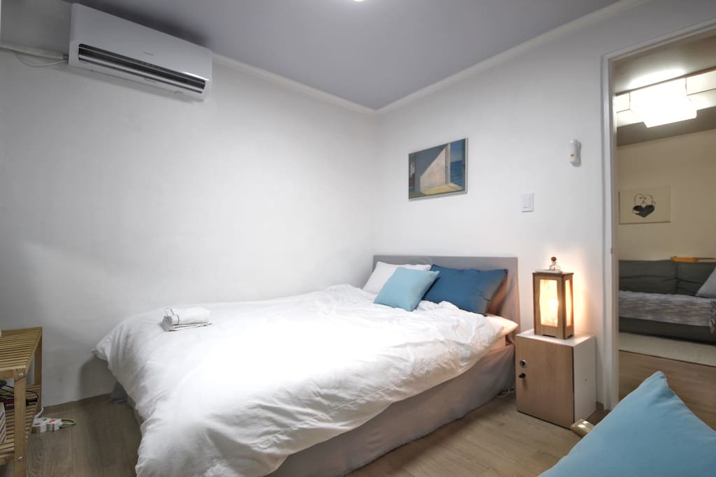 A comfy room for two with everything you need ;)