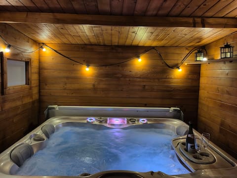 Grand studio - Jacuzzi - Terrasse - Clim - Parking