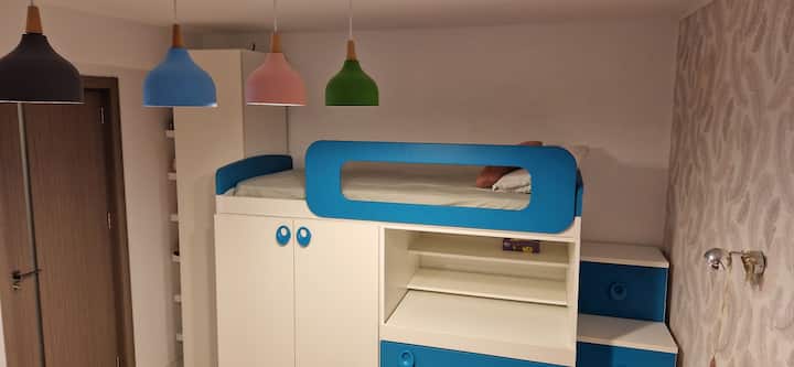 ห้องนอนเด็ก - เตียงสำหรับเด็กเล็ก