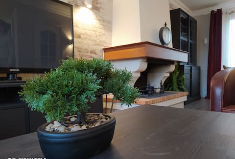 Townhouse (80 m2) 3 bedrooms + garden/garage
