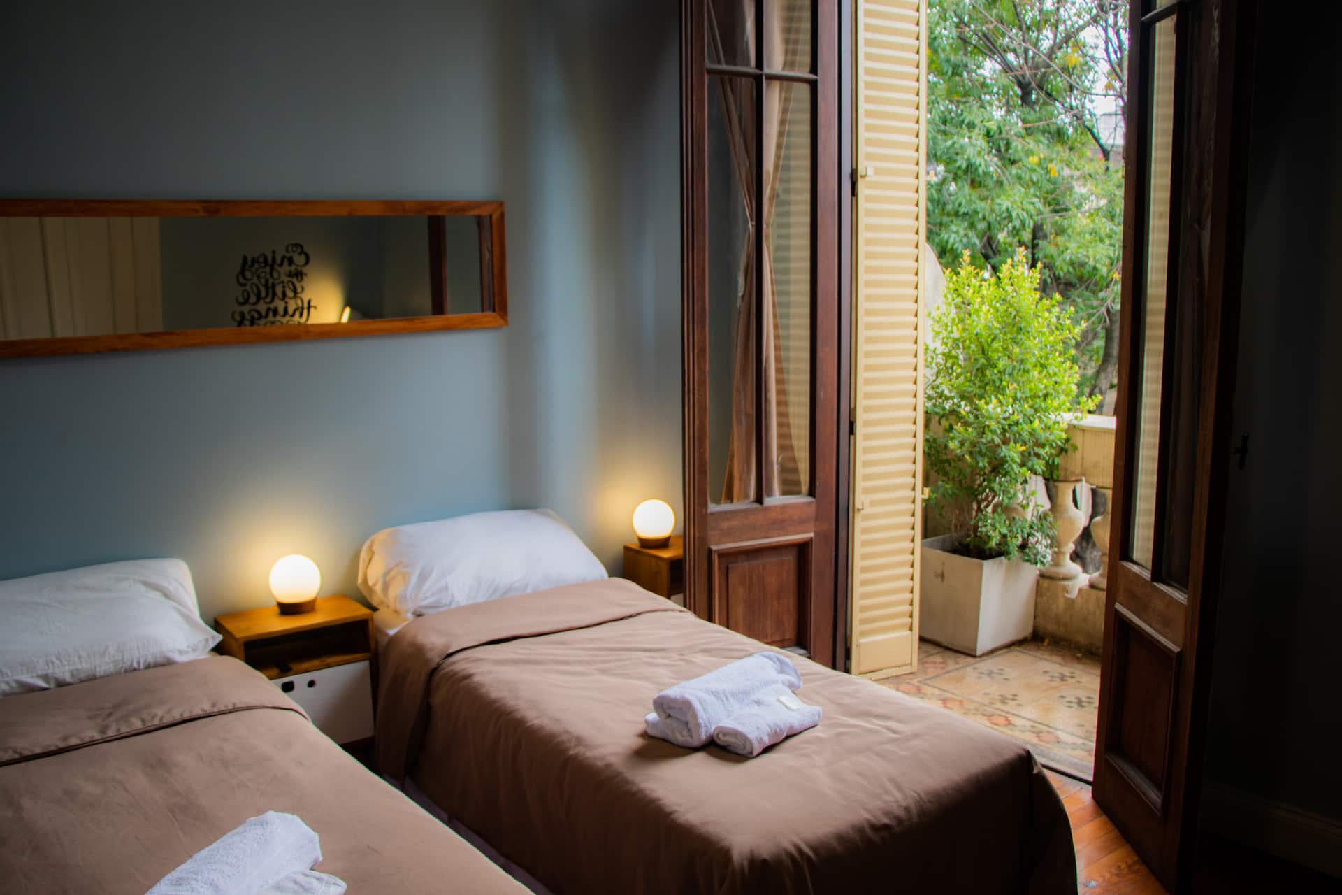 private room with balcony in Sabatico Guesthouse