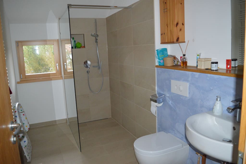 Duschbad für Gäste