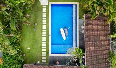 Iconic 2BR Joglo | walk to the beach