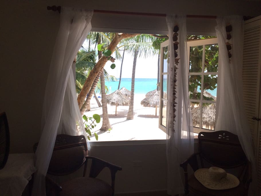 VIEW FROM THE BEDROOM 1