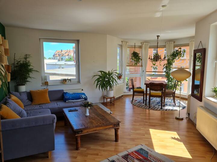 Bright apartment for 3 people in the southwest of Leipzig Apartments