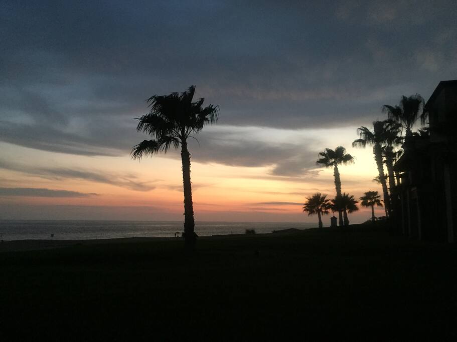 Sunset from Building 5 Patio