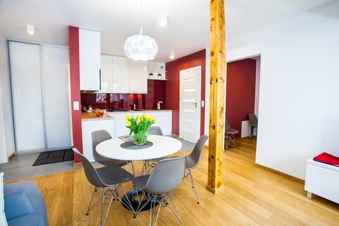 Ruby Apartment in Wieliczka