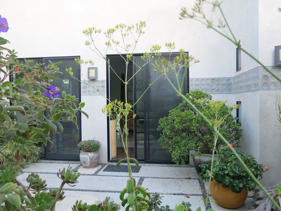 Entrance to guesthouse