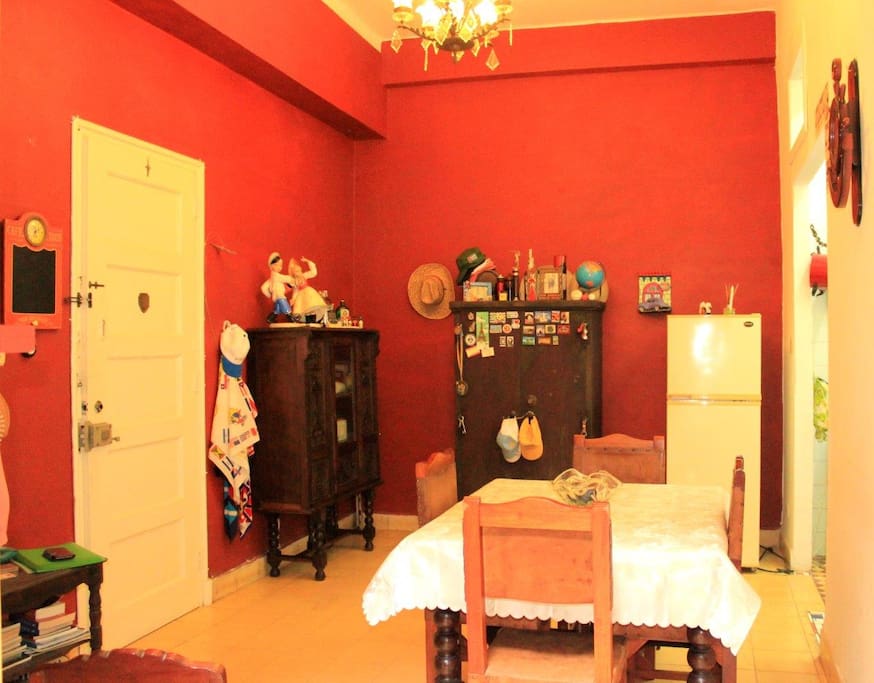 Other view of the living and dining room