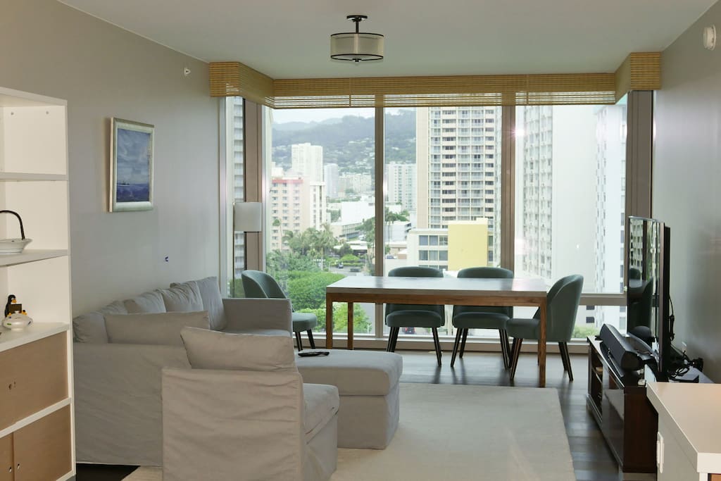 bright living area