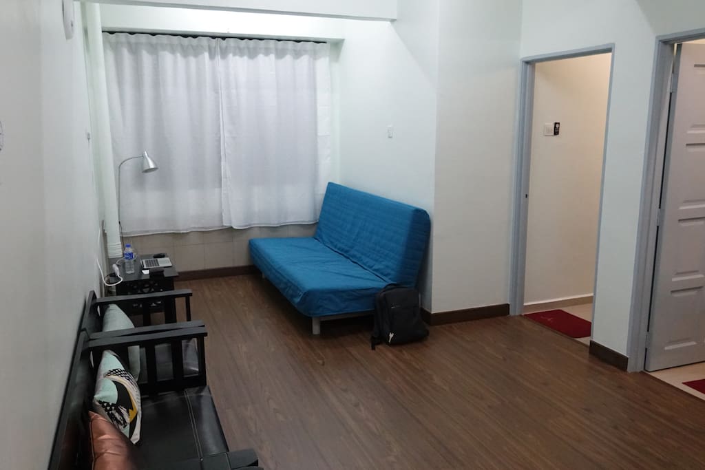 Living room with aircond view 2