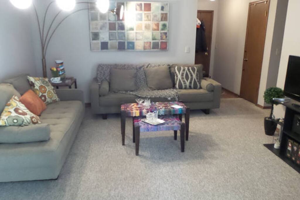let's watch some Netflix in the living room? you can also do that in your own room!!!!