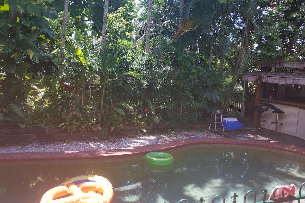 pool and bar