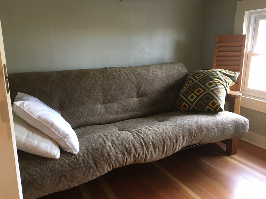Futon sleeps 2