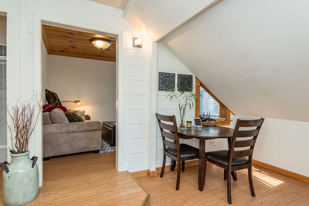 Bistro dining table for 2
