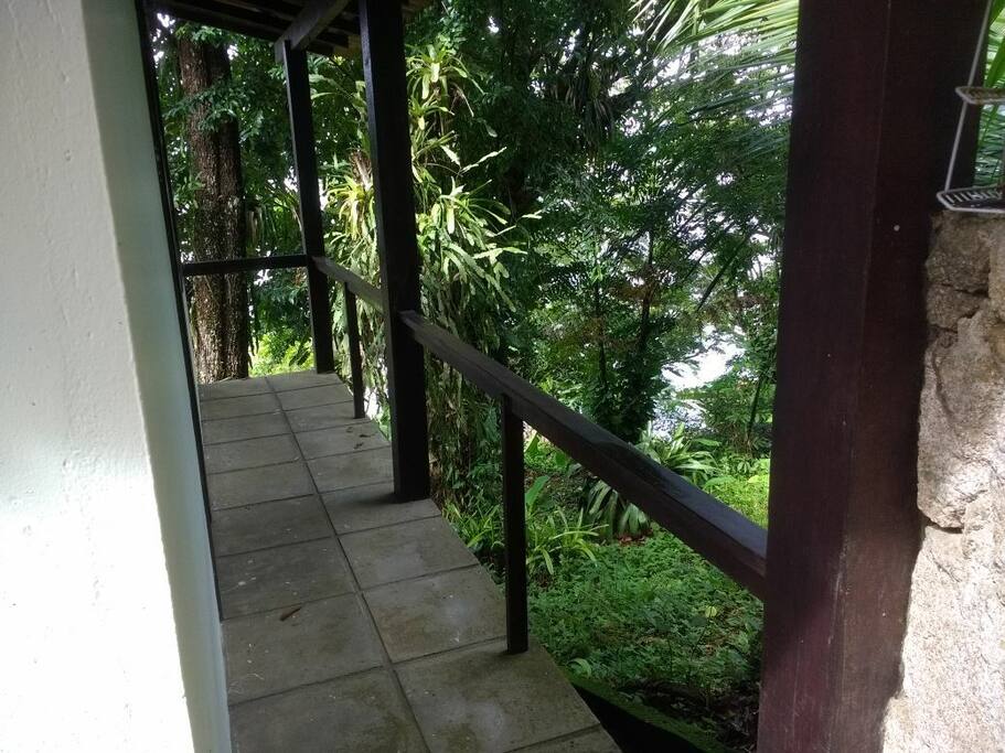 Varanda da casa