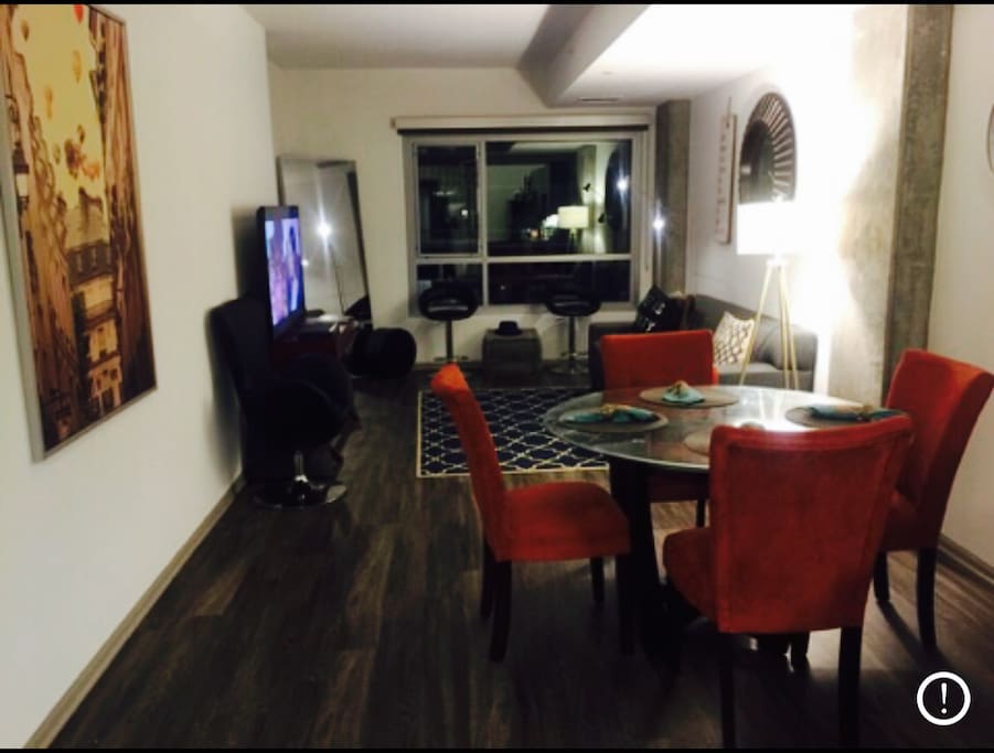 Living Room and Dining