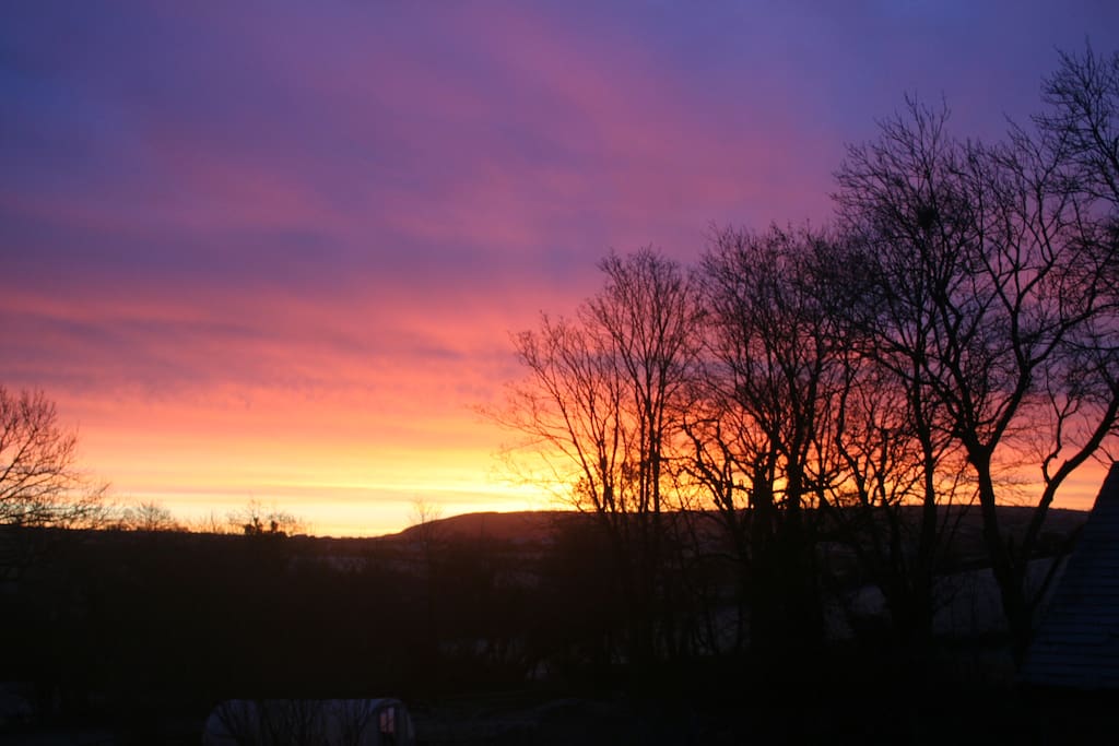 Sunrise over Ballymagill