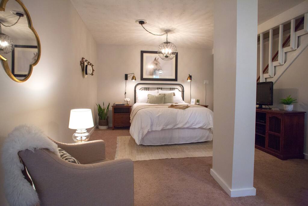 It's a beautiful, spacious studio apartment