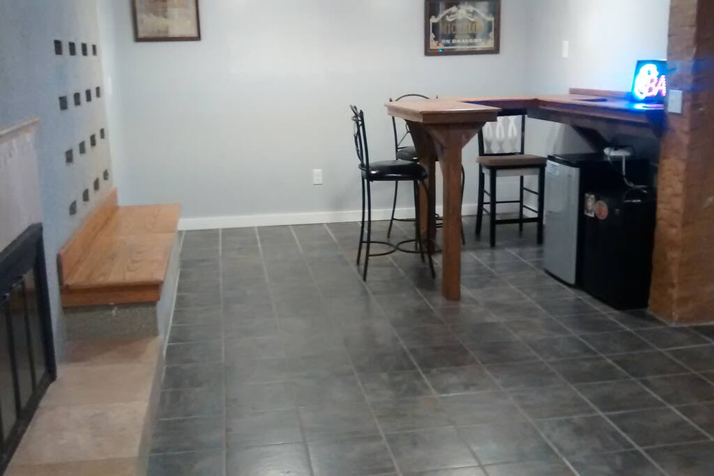 Lower level Bar Area