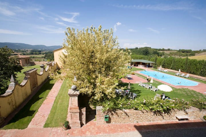Historisches Anwesen Mit Pool Und Tennisplatz - Siena