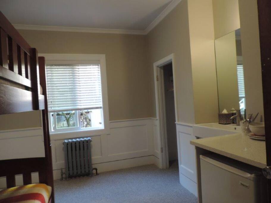 View from the hallway