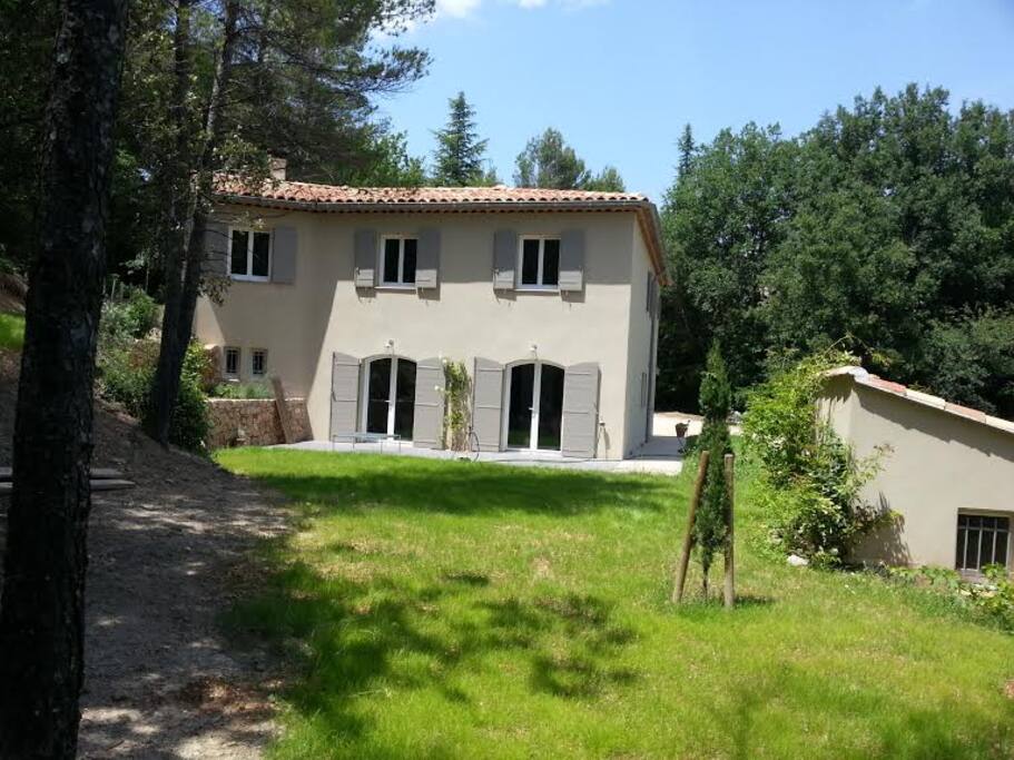 Façade côté terrasse