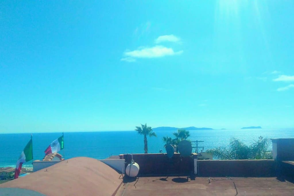 Oceanview from the main bedroom