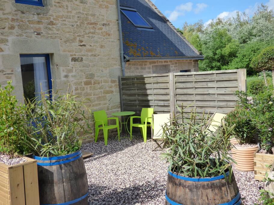 Terrasse de la chambre