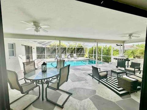 Punta Gorda Home away from home * 3/2*Pool*Pets ok
