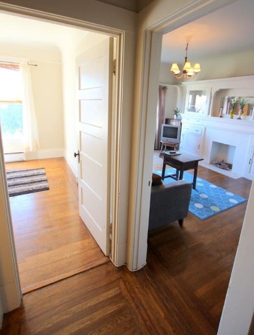 entry into bedroom