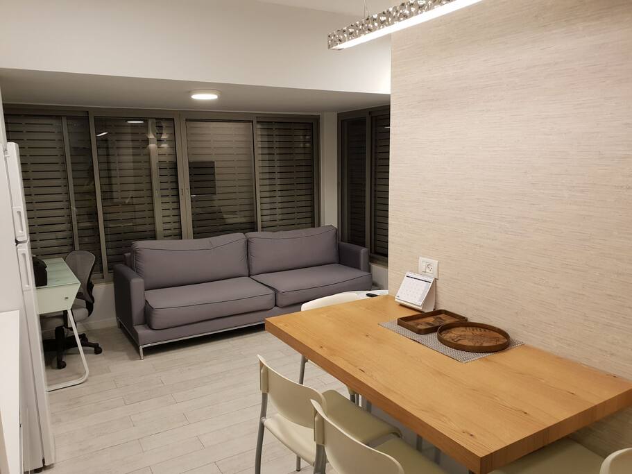 Kitchen + living room