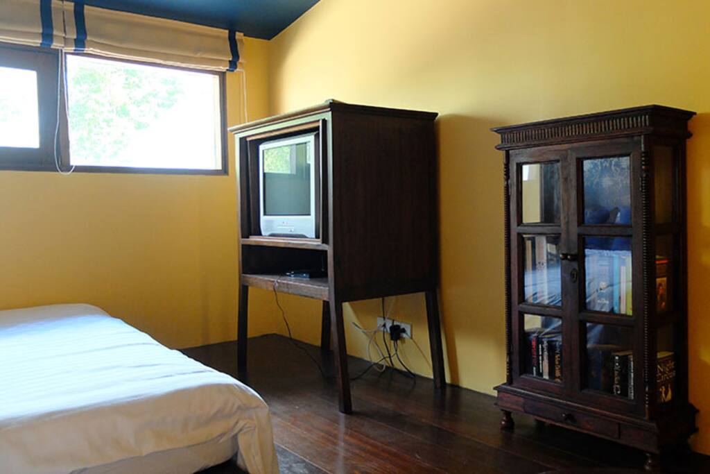 Great little bedroom for laying back and enjoying your quiet time.