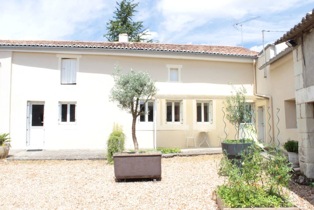 façade de la maison