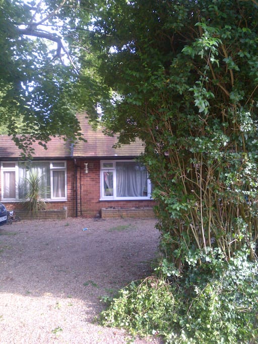Our home is quiet with lots of parking.